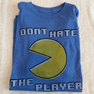 Pac-man Don't Hate the Player Short Sleeve Tee